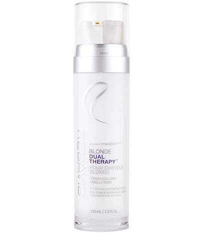 Redavid Blonde Dual Therapy Treatment - 2-Part Leave-in Toner and Repair System, Purple Pigment, Hair Strengthening, For Blonde and Highlighted Hair