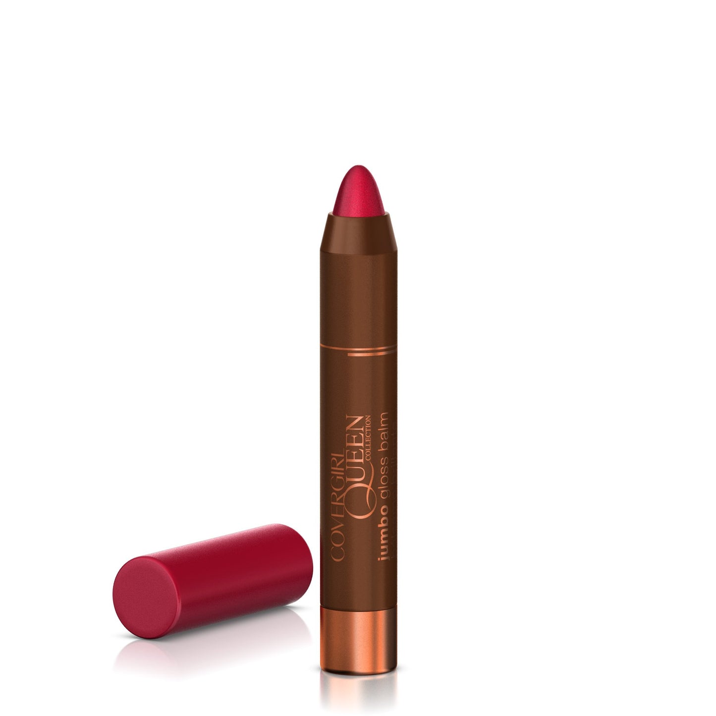 COVERGIRL Queen Jumbo Gloss Balm Disco Punch Q825, .13 oz (packaging may vary)