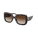 Tory Burch TY7179U 172813 54MM Dark Tortoise/Brown Gradient Cateye Sunglasses for Women +BUNDLE with ACCESSORY EYEWEAR KIT