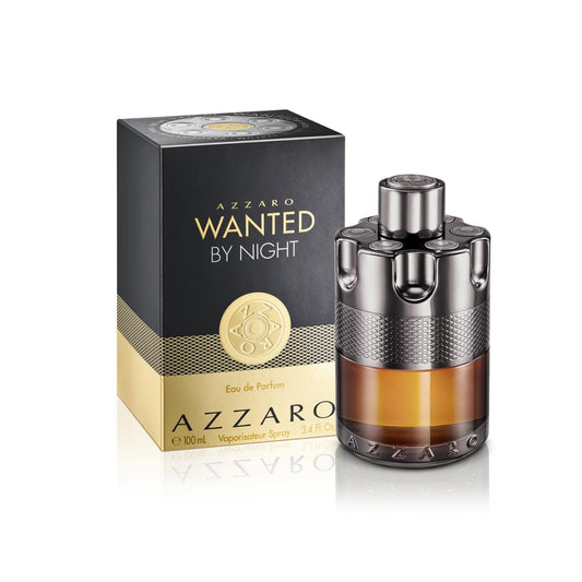 Azzaro Wanted by Night Eau de Parfum - Warm & Spicy Cologne for Men - With Cinnamon, Incense, & Tobacco Accord - Long Lasting - Luxury Perfume for Men