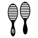 Wet Brush Speed Dry Hair Brush, Gravel (Terrain Textures) - Vented Design and Ultra Soft HeatFlex Bristles Are Blow Dry Safe With Ergonomic Handle