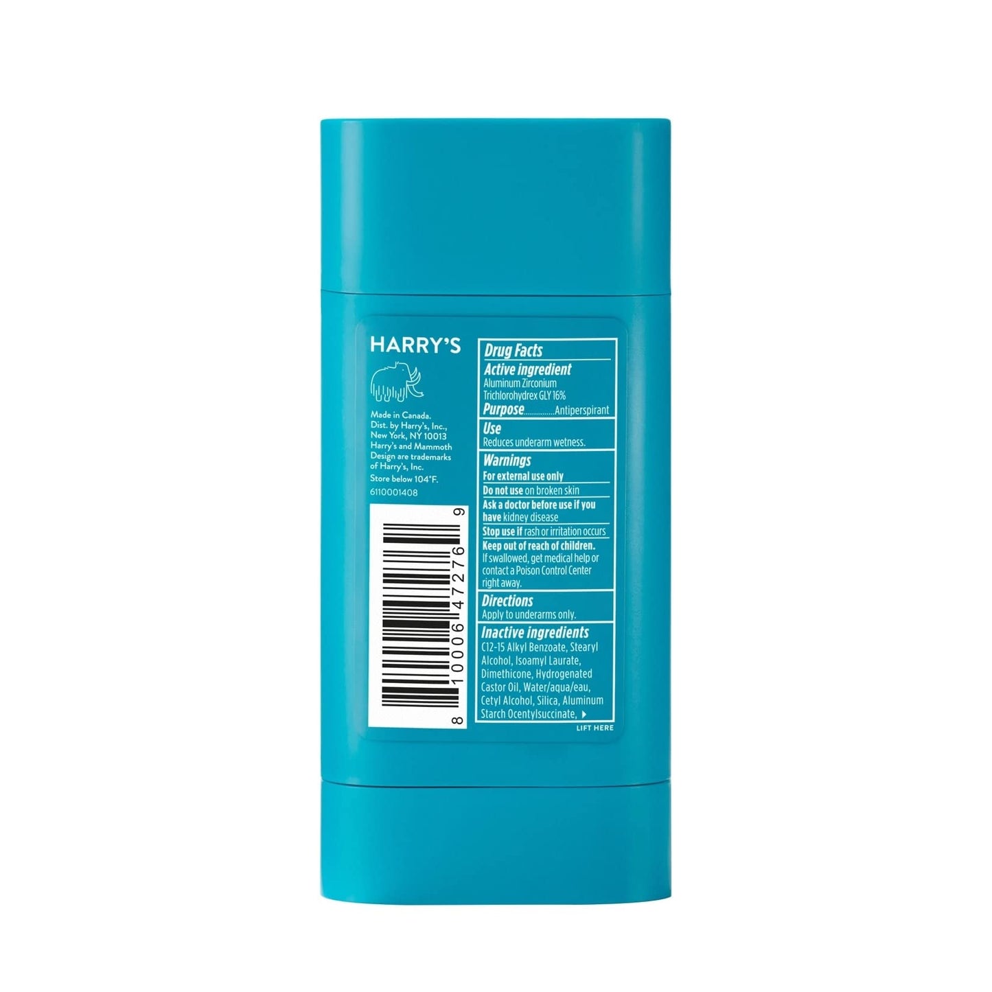 Harry's Antiperspirant Redwood - 2.5oz Beauty and Personal Care Harry's