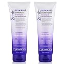 GIOVANNI 2chic Ultra-Repairing Shampoo & Conditioner Set - Bond Repair for Over-Processed Hair, Helps Restore Natural Elasticity, Blackberry & Coconut