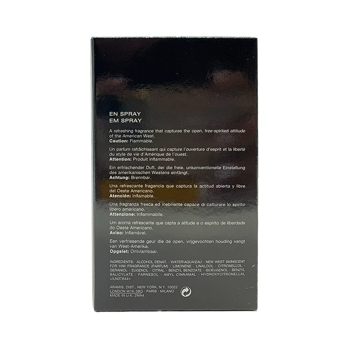 New West by Aramis Skinscent Spray 3.4 oz Beauty & Personal Care ARAMIS
