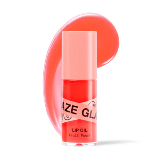 INNBEAUTY Project Glaze Lip Oil Fruit Punch, Hydrating Vegan Lip Oil Gloss Hybrid, 0.2 OZ Beauty & Personal Care Innbeauty Project