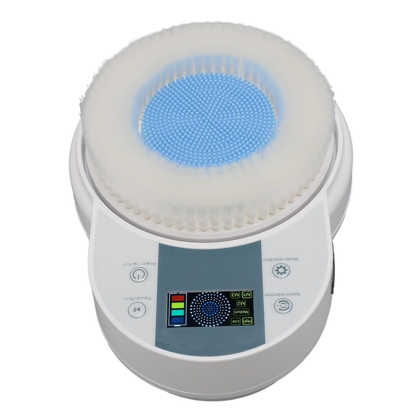 Ai Smart Chip Electric Back Scrubber, Wall Mounted Rechargeable Deep Cleansing Body Shower Brush with Automatic Shut Off, Deep Clean Skin (US Plug) Beauty and Personal Care Yinhing