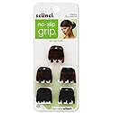 SCUNCI No-Slip Grip Small Jaw Clips, 5 ea (Pack of 4)