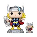 Funko Pop & Enamel Pin: The Avengers: Earth's Mightiest Heroes - 60th Anniversary, Thor with Enamel Pin - Marvel Comics - Amazon Exclusive…