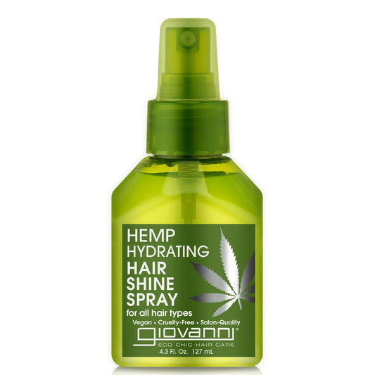 GIOVANNI Hemp Hydrating Hair Shine Spray - Contains Hemp Seed Oil, Aloe Vera, Frankincense, Helps Stimulate, Moisturize & Revitalize Damaged Hair, No Beauty & Personal Care GIOVANNI