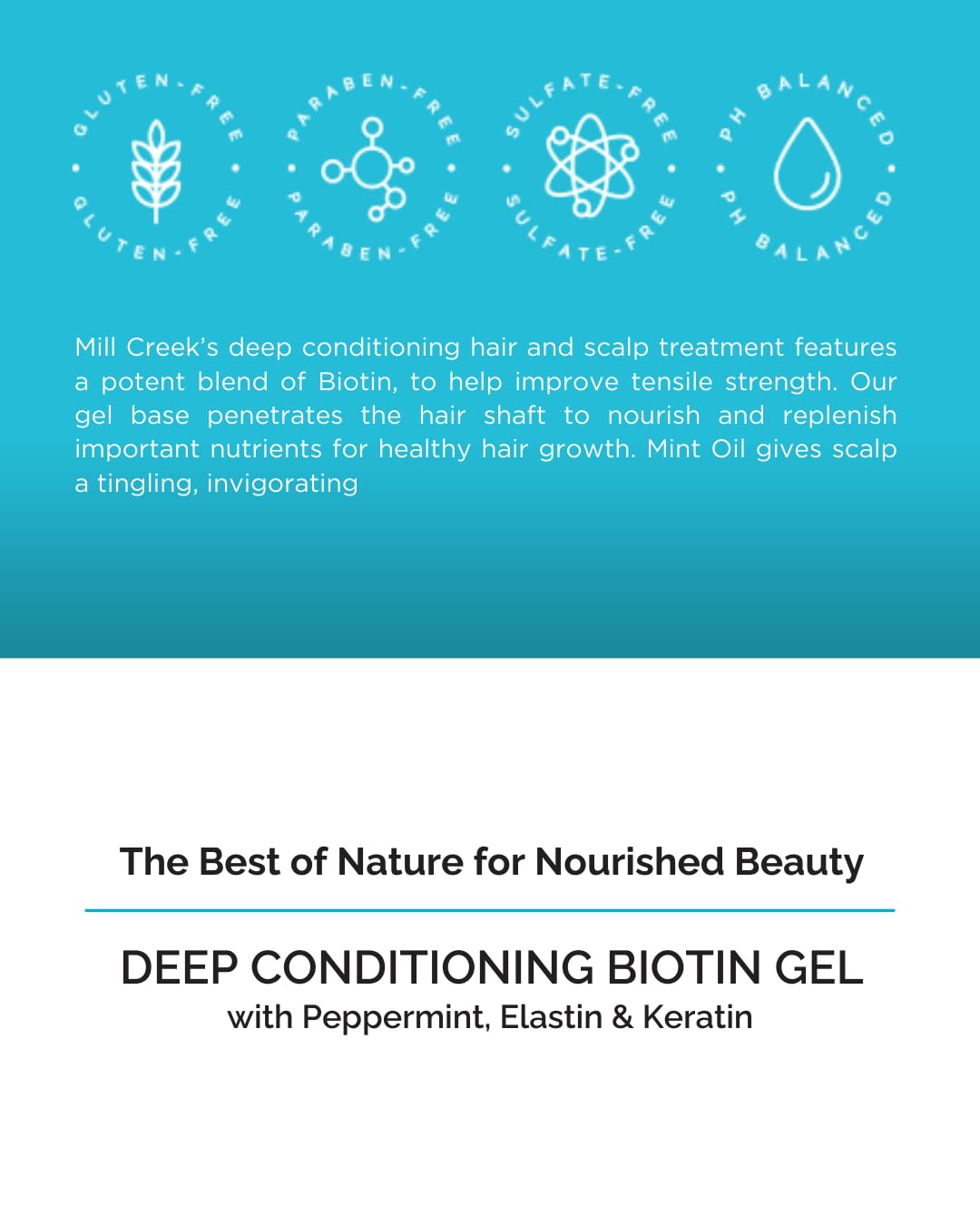 Mill Creek Deep Conditioning Biotin Gel - 4 fl oz