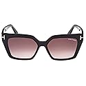 Tom Ford WINONA FT 1030 Shiny Black/Light Violet Shaded 53/15/140 women Sunglasses