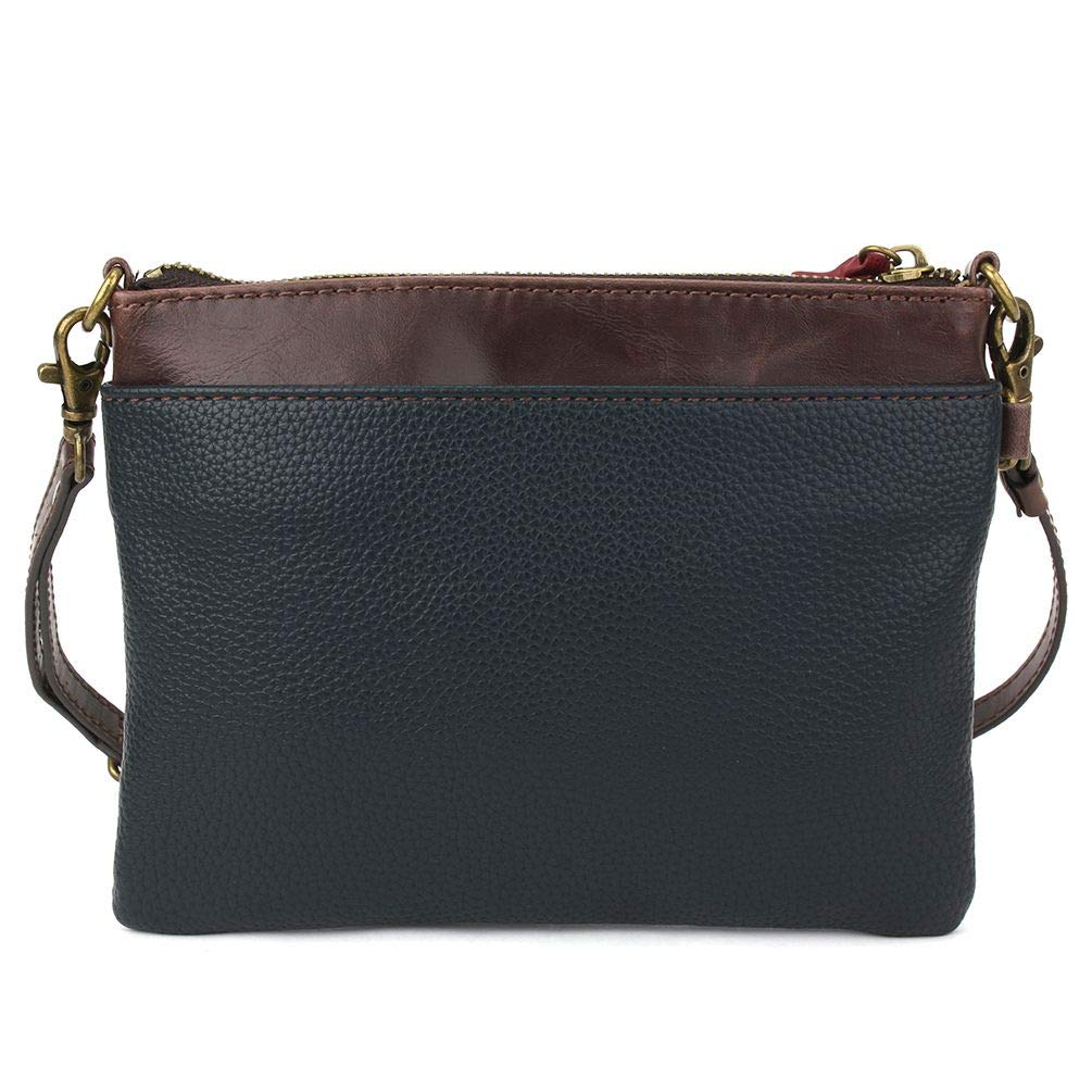 Chala Handbags Anchor Mini Crossbody Handbag - Convertible Straps