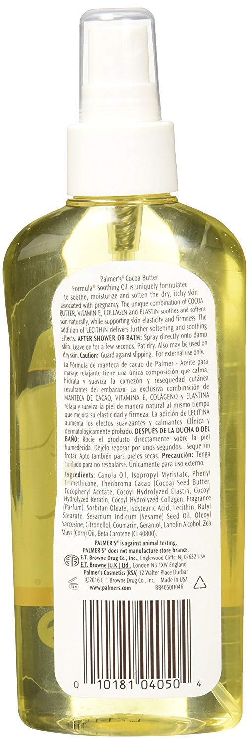 Palmer's Cocoa Butter Formula Soothing Oil 5.10 oz ( Pack of 6)