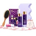 ColorProof Mothers Day Moisturizing Gift Set | Relaxation Gifts For Women Hair Care | Complete Set With Moisture Shampoo, Conditioner, Overnight Serum