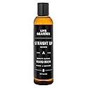 Live Bearded Beard Wash, 8 fl oz - Water-Based Face Cleanser with All-Natural Ingredients for a Gentle, Deep Clean - Made in the USA | Straight Up