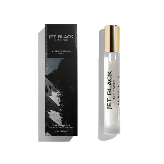 Michael Malul Jet Black Intense Eau de Parfum for Men - 10ml Travel Size