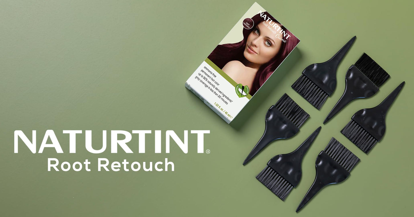 Naturtint Light Mahogany Root Retouch Crème Permanent Hair Color - Ammonia Free, Conceal Grays, No Artificial Scent, 1.52 Fl Oz