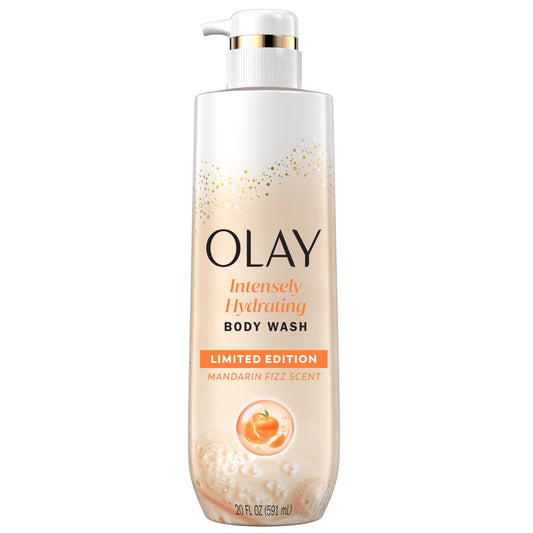Olay Body Wash for Women, Intensely Hydrating, Pro-Hyaluronic Acid Serum Complex, Renews Moisture, Vitamin B3 Lameller Technology, For All Skin Types