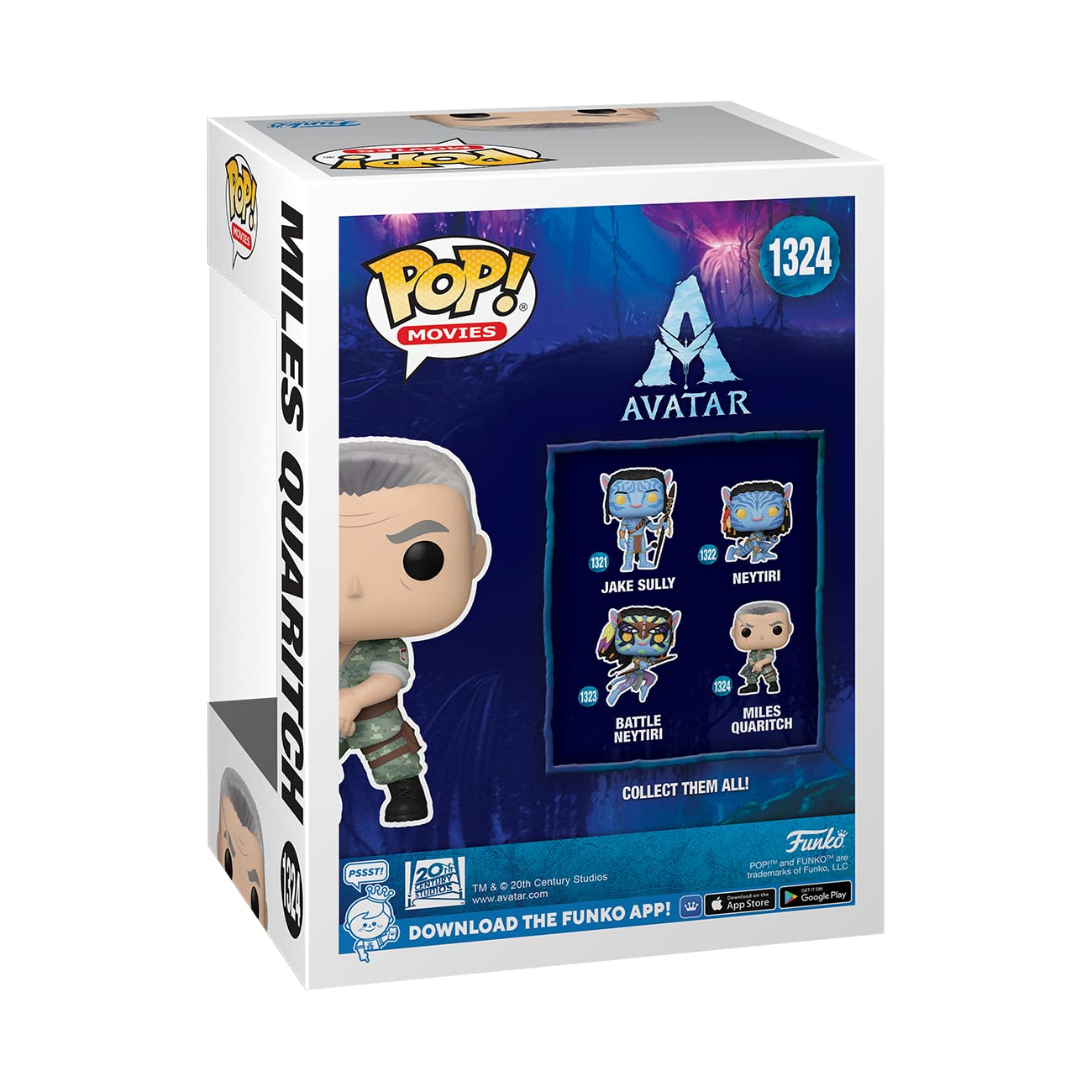 Funko POP! Movies: Avatar - Miles Quaritch - Avatar: The Way of Water - Collectable Vinyl Figure - Gift Idea - Official Merchandise - for Kids…