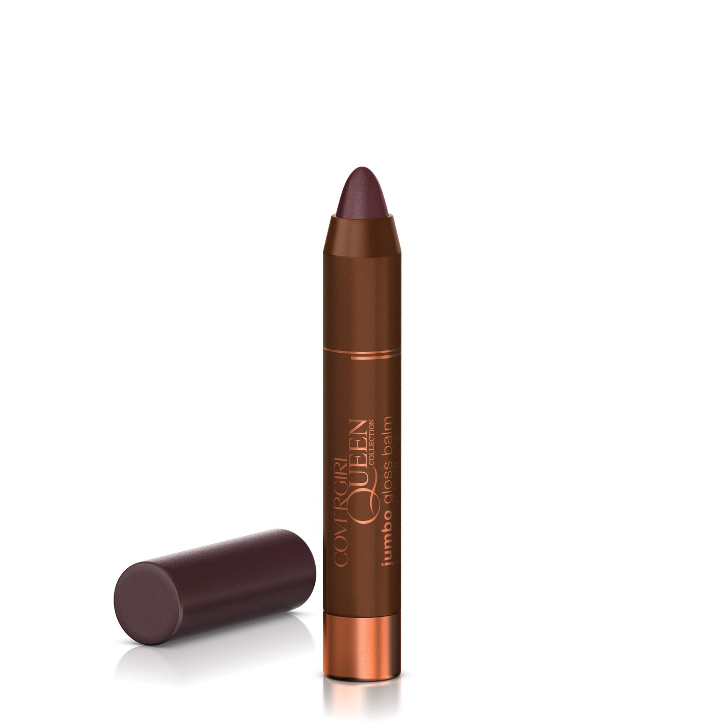 COVERGIRL Queen Jumbo Gloss Balm Silk Sienna Q870, .13 oz (packaging may vary)