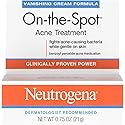 Neutrogena On-The-Spot Acne Treatment Vanishing Cream Formula 0.75 oz (Pack of 5)