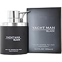 Myrurgia Yacht Man Black Eau de Toilette Spray for Men, 3.4 Ounce