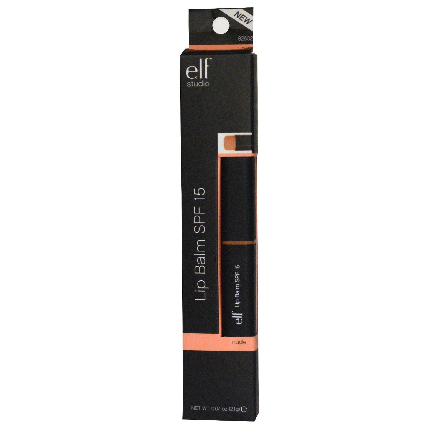 e.l.f. Lip Balm SPF 15, Nude, 0.06 Ounce