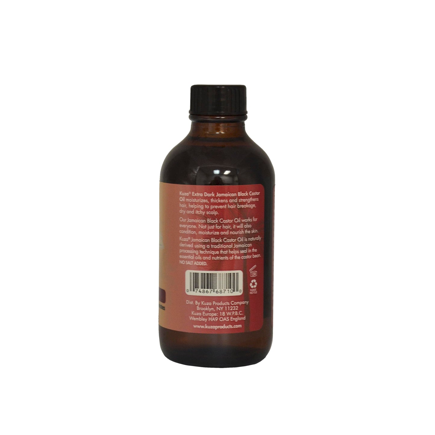 Kuza Jamaican Black Castor Oil Skin & Hair Treatment - Extra Dark, 4 fl oz