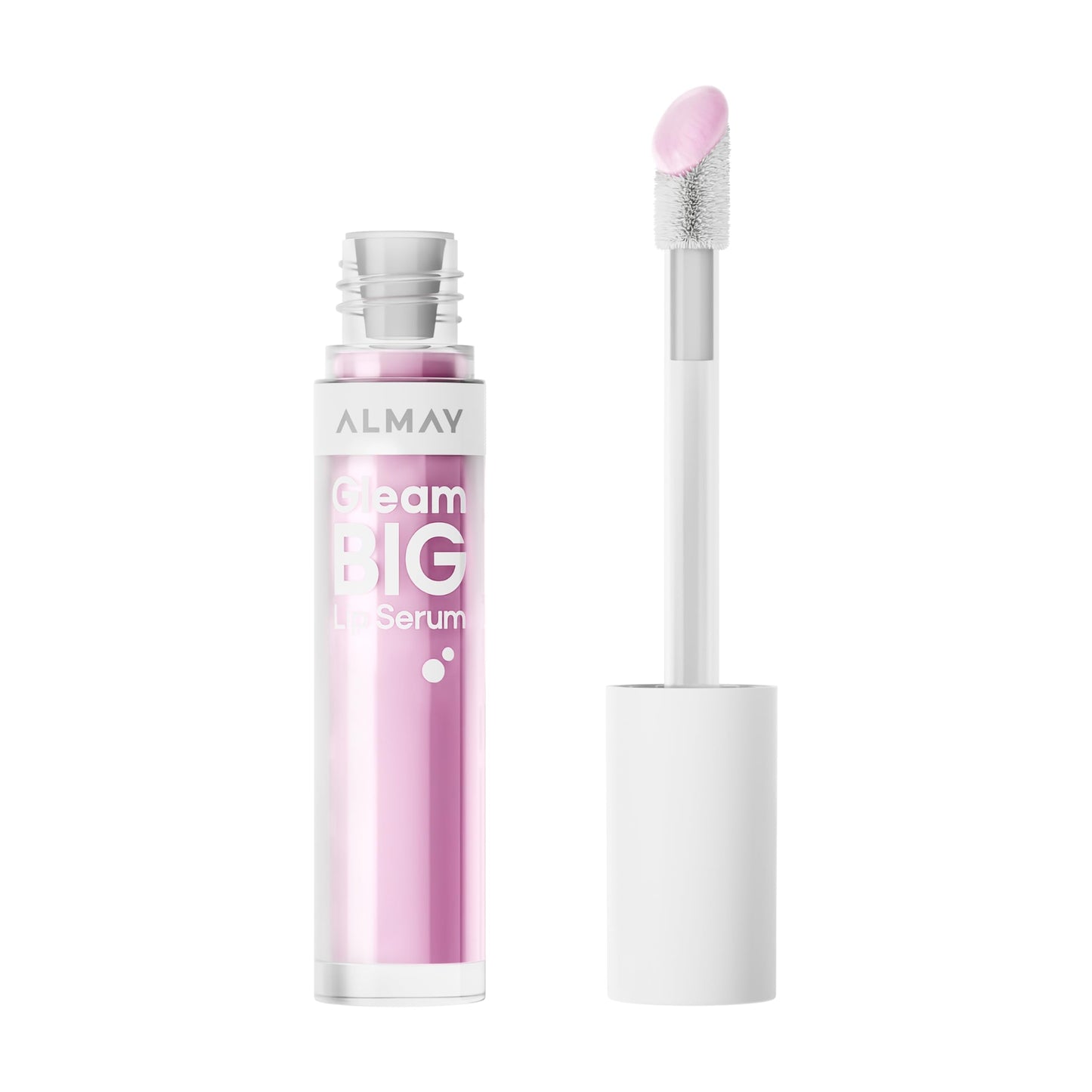 Almay Gleam Big™ Lip Serum, Hydrating and Moisturizing, Hypoallergenic Lip Gloss, Non-Sticky, 200 Lavender Dreams, 0.13 fl oz