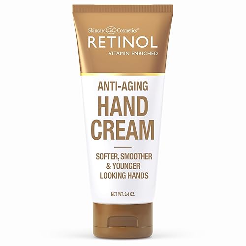 Retinol LIVAURA Anti-Aging Hand Cream - The Original Brand For Younger Looking Hands -Rich, Hand Cream Conditions & Protects Skin, Nails & Cuticles