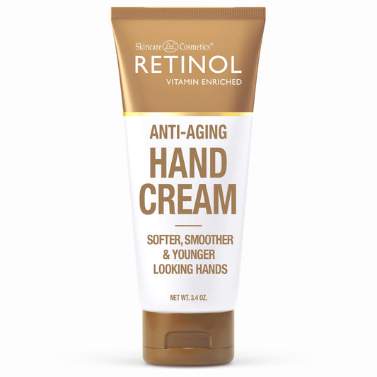 Retinol LIVAURA Anti-Aging Hand Cream - The Original Brand For Younger Looking Hands -Rich, Hand Cream Conditions & Protects Skin, Nails & Cuticles