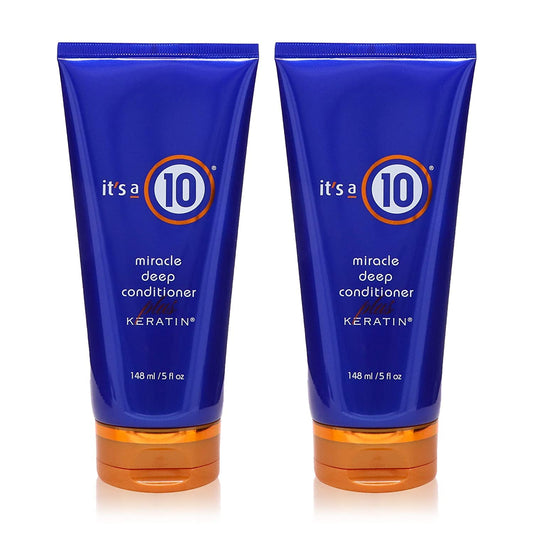 It's a 10 Haircare Miracle Deep Conditioner plus Keratin, 5 fl. oz. (Pack of 2) Beauty & Personal Care It's a 10 Haircare