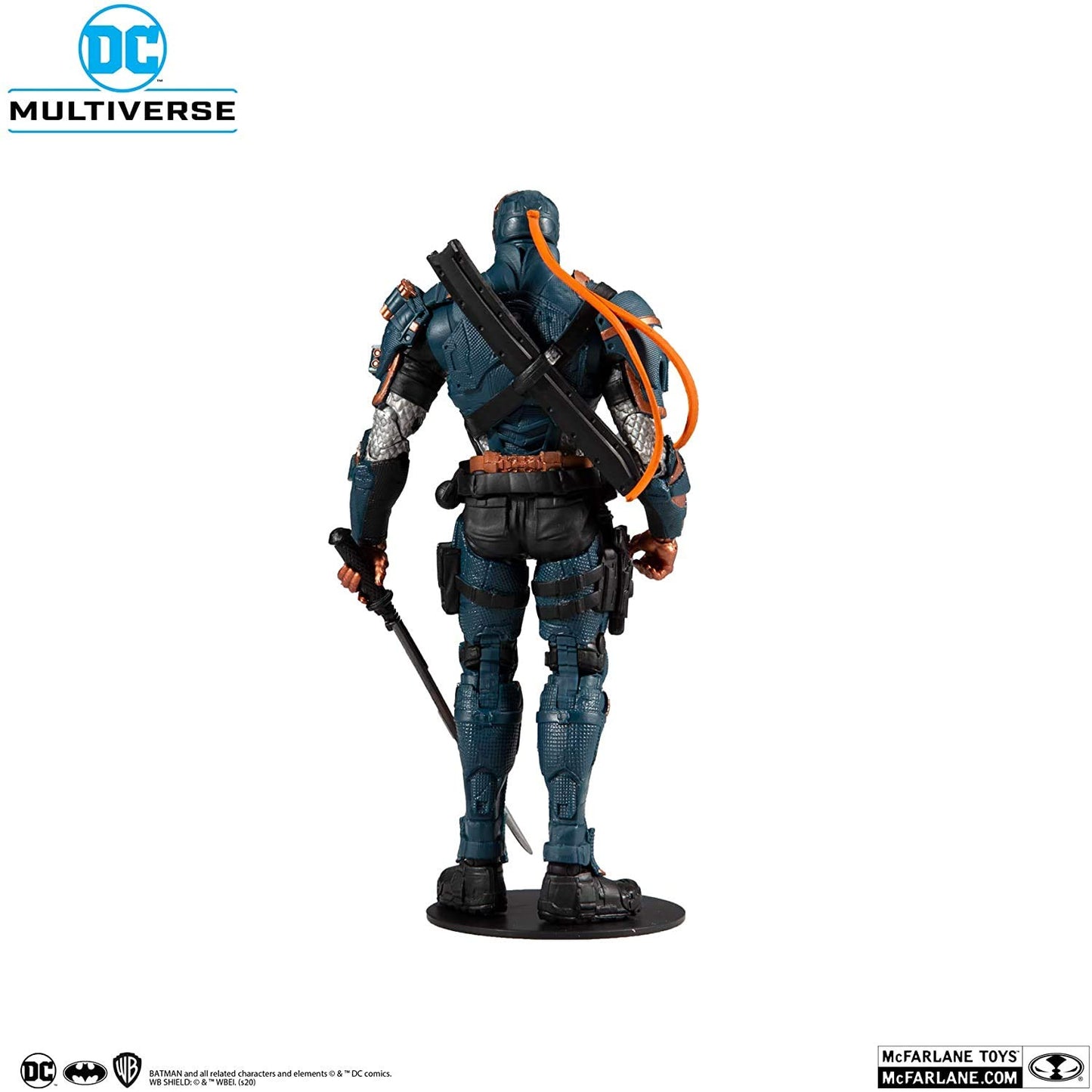 McFarlane Toys DC Multiverse Deathstroke: Batman: Arkham Origins 7-inch Action Figure, Multicolor (15342-2)
