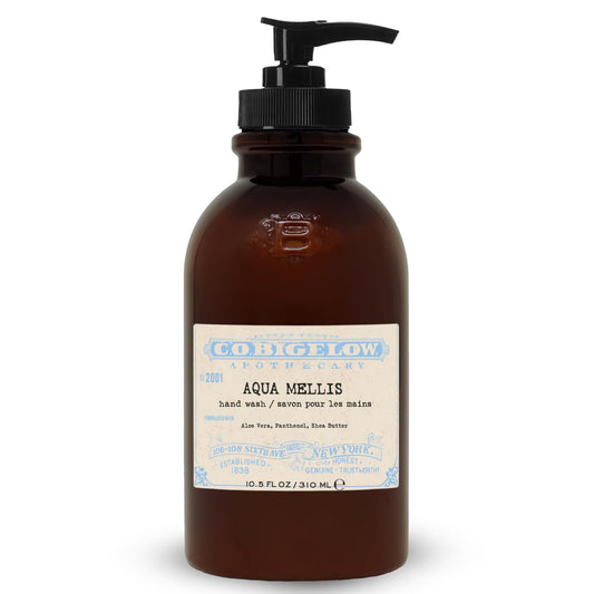 C.O. Bigelow Aqua Mellis Hand Wash, Iconic Collection Liquid Hand Soap with Shea Butter, Glycerin, Aloe Vera, 10.5 Fl Oz