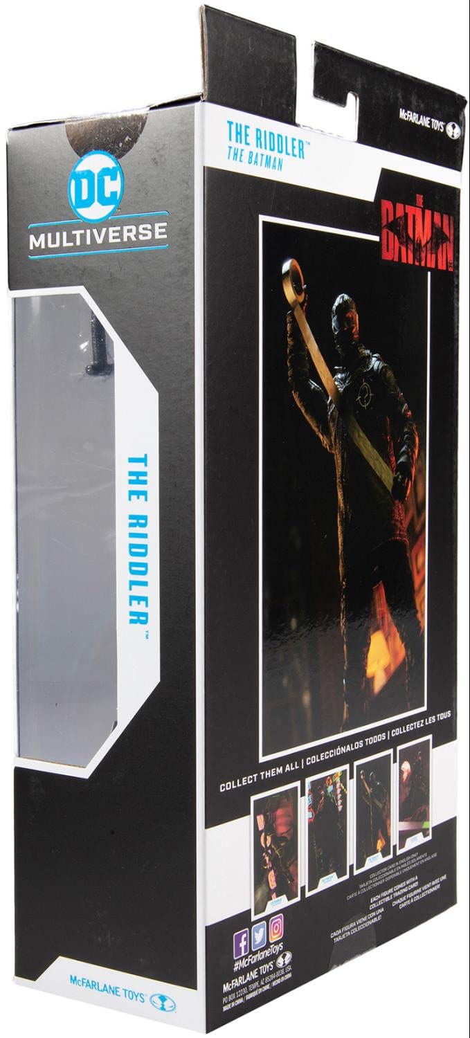 DC The Riddler: The Batman (Movie) 7" Action Figure with Accessories