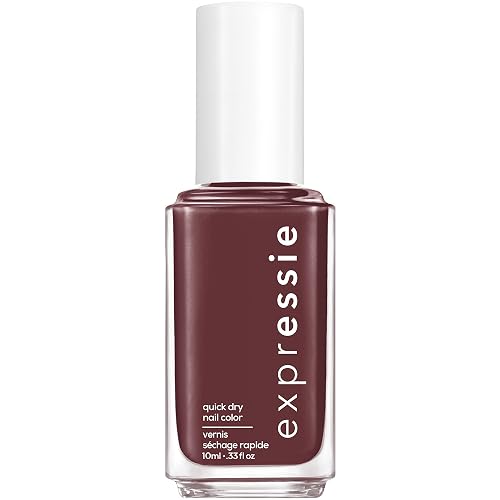 essie Expressie Nail Polish, Quick-Dry Plum Purple Nail Polish, Vegan, Scoot Scoot, 0.33 fl oz Beauty & Personal Care essie