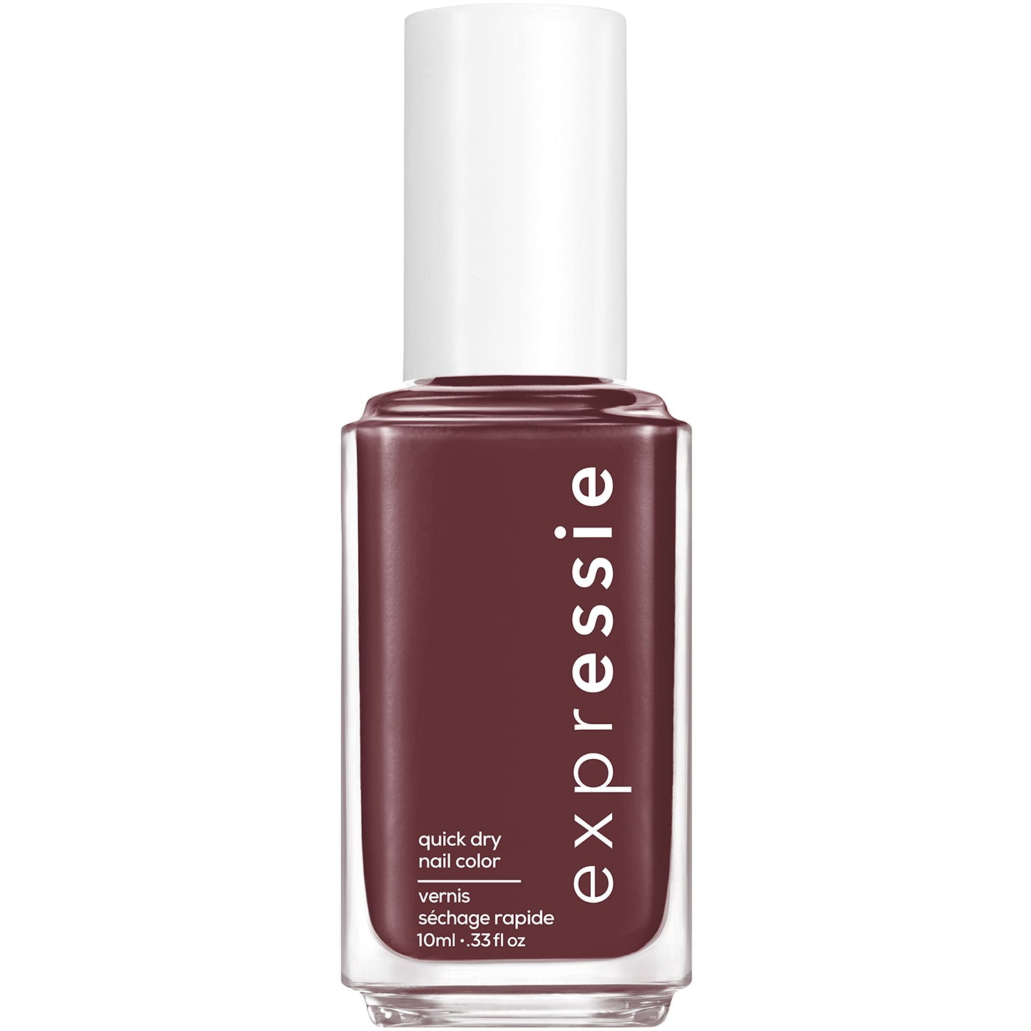 essie Expressie Nail Polish, Quick-Dry Plum Purple Nail Polish, Vegan, Scoot Scoot, 0.33 fl oz Beauty & Personal Care essie