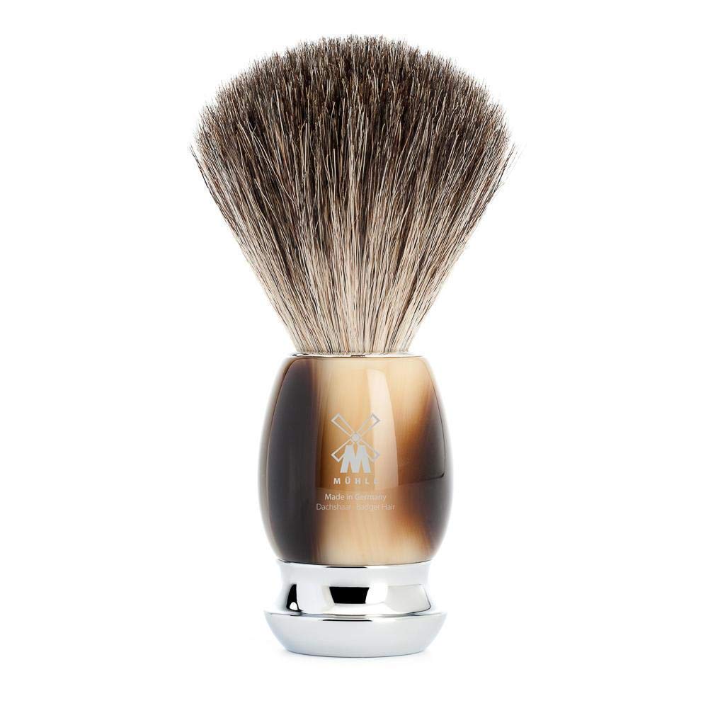 MÜHLE VIVO 4-piece Pure Badger Modern Safety Razor Luxury Wet Shaving Set - Perfect for Every Day Use, Barbershop Quality Close Smooth Shave Beauty and Personal Care MÜHLE