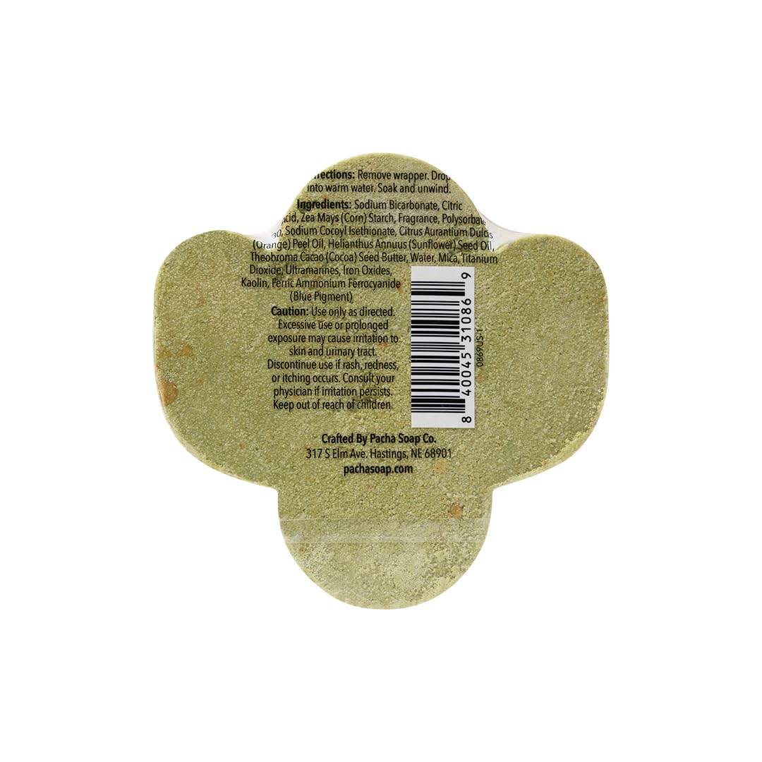 Pacha SOAP Bath Bomb 3 Pack, Nourishing, Moisturizing, Santal & Amber, Clean Ingredients & Handcrafted in The USA, 5 oz Each