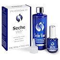 Seche Vive Professional Kit, Instant Gel Effect Top Coat for Nail Polish, 4 oz & 0.5 oz Refill Beauty & Personal Care Seche