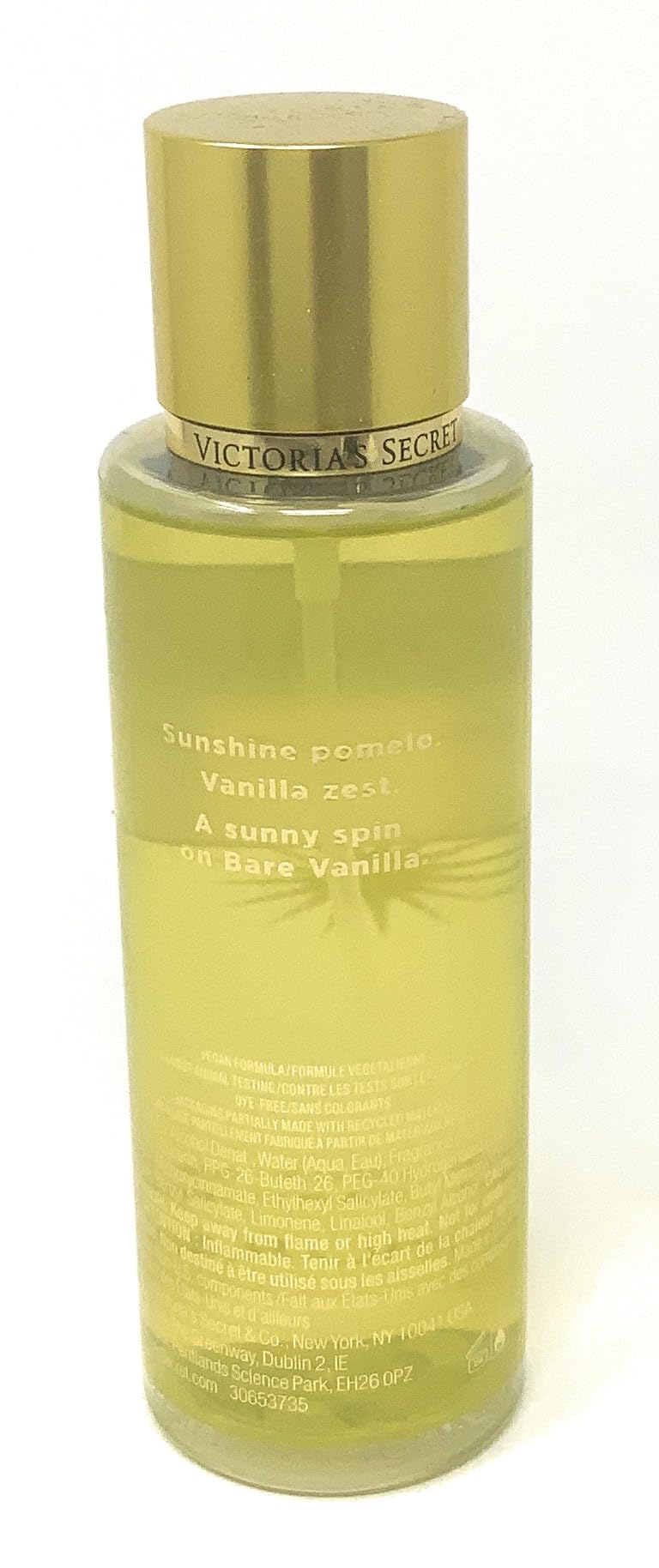 Victoria's Secret Bare Vanilla Sol 8.4 fl oz Fragrance Body Mist Limited Edition