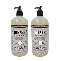Mrs. Meyer's Liquid Hand Soap, Cruelty Free and Biodegradable Hand Wash Formula Made with Essential Oils,16 oz - Pack of 2 (Lavender)