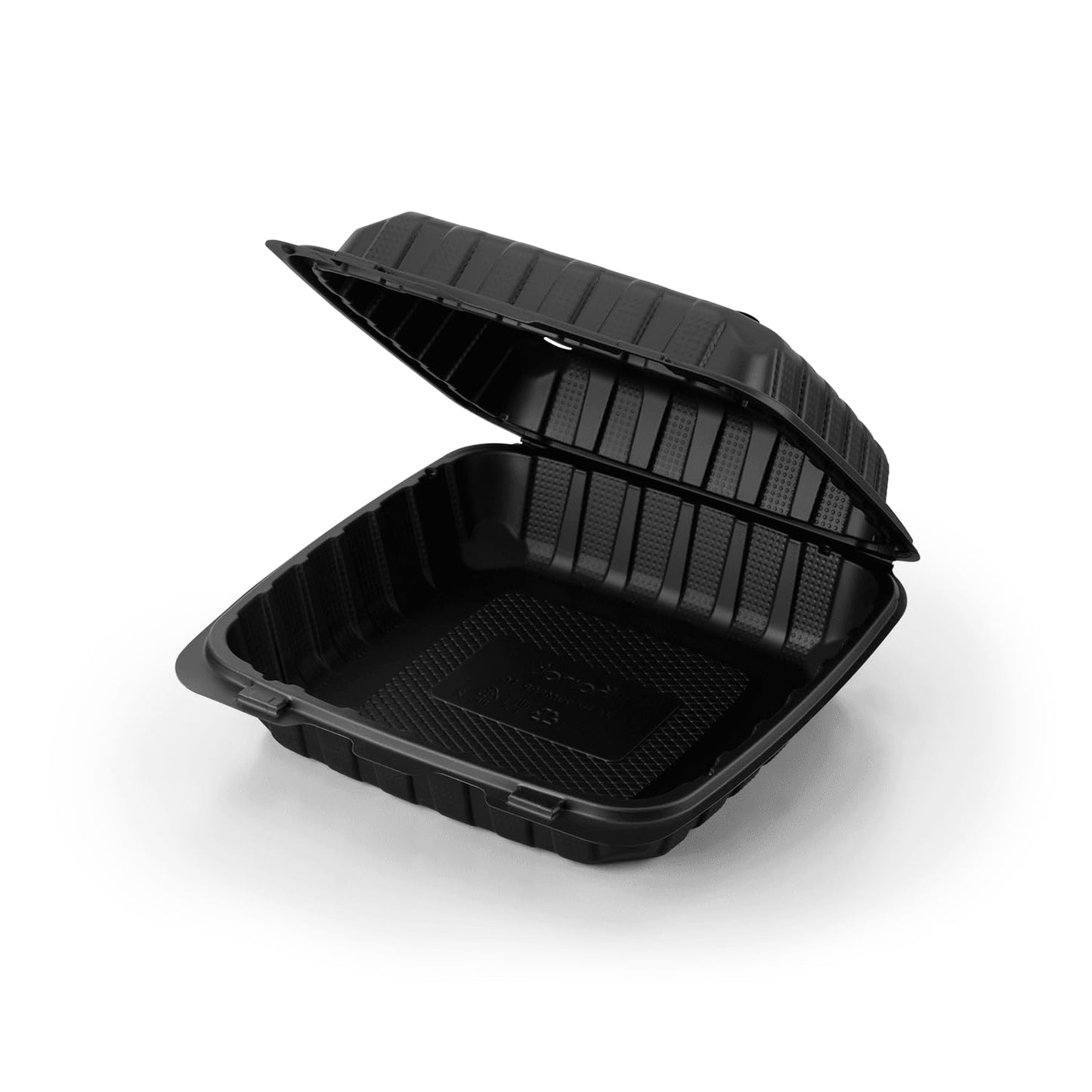 KARAT EARTH Clamshell Take Out Food Containers [9"x9" - 120 ct] To Go Containers | Microwavable, Freezer Safe, Soak-Resistant, Durable, Stackable…