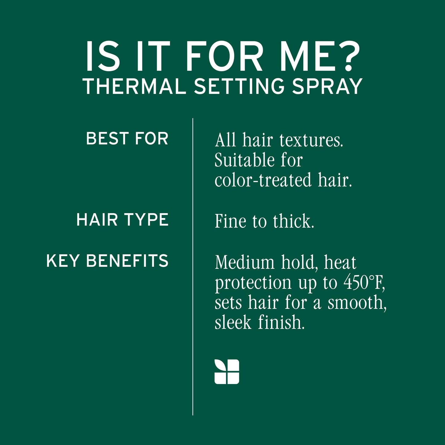 Biolage Thermal Setting Spray - Strengthens Hair, Guards Against Heat Styling, Hair Spray, Vegan, Paraben-Free, 8.5 Fl Oz