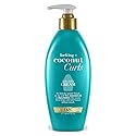 OGX Coconut Curls Air Dry Cream 6 Ounce Pump (Pack of 3)