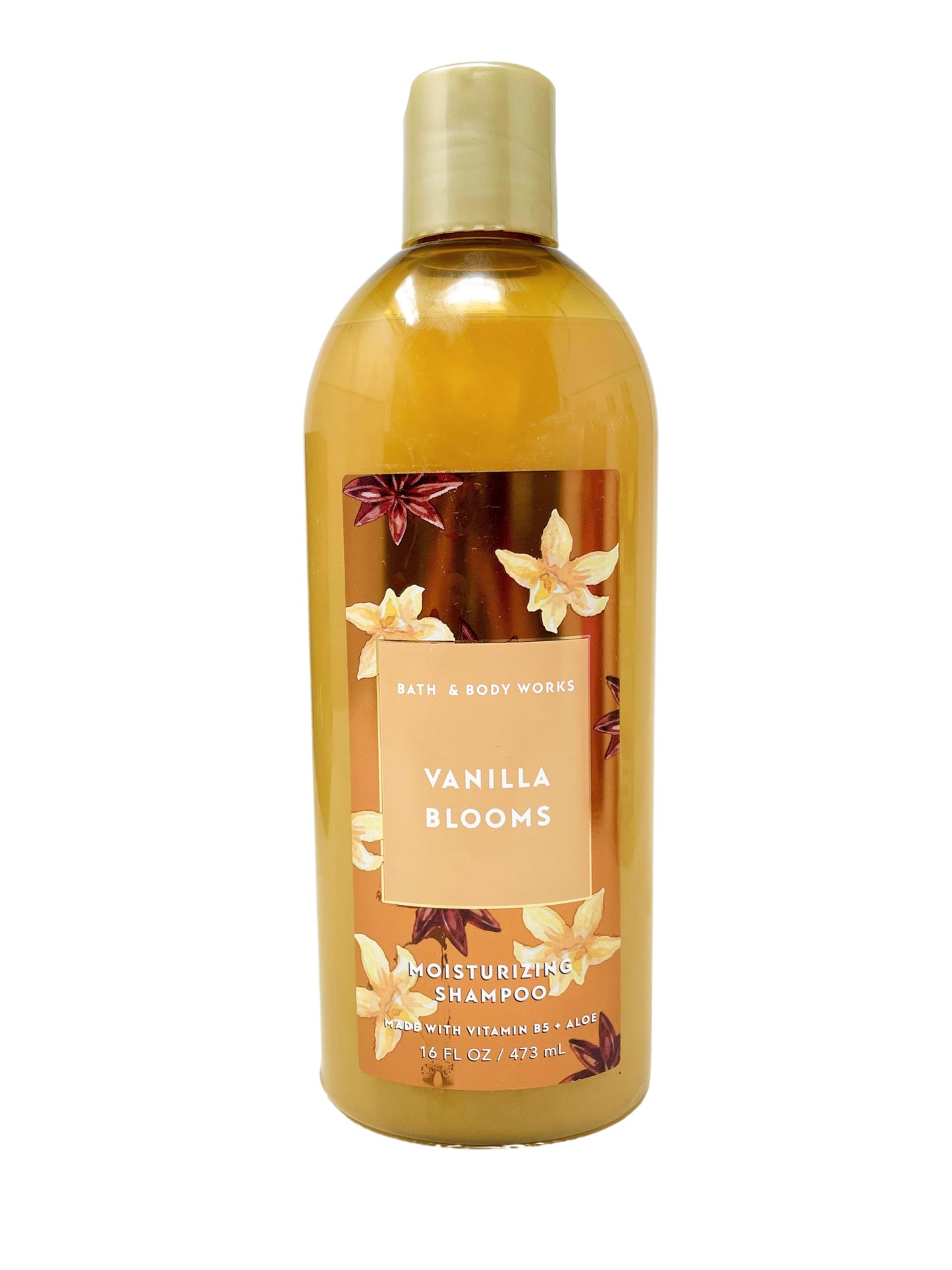 Bath & Body Works Vanilla Blooms - 3 Pack Of Moisturizing Shampoo with a Natural Oats Sample Soap