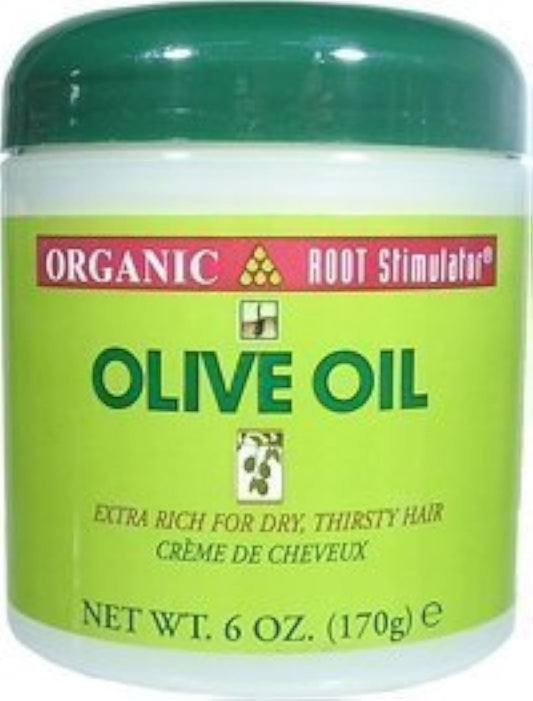 Organic Root Stimulator Olive Oil Hair Creme - 170g