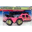 Hot Wheels Mattel 1998 1:64 Scale Biohazard Series Pink Flame Stopper Die Cast Car 2/4
