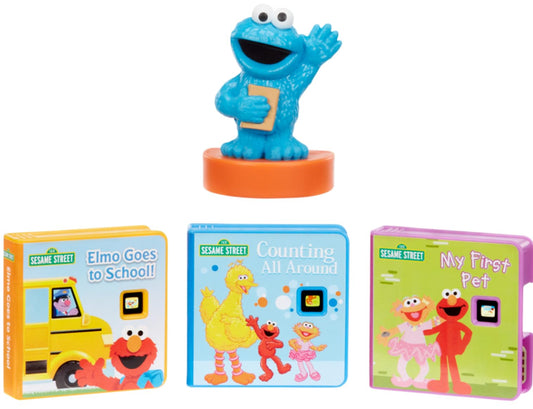 Little Tikes Story Dream Machine | Sesame Street Cookie Monster & Friends Story Collection with Books & Audio Play | Kids Ages 3+ Gift