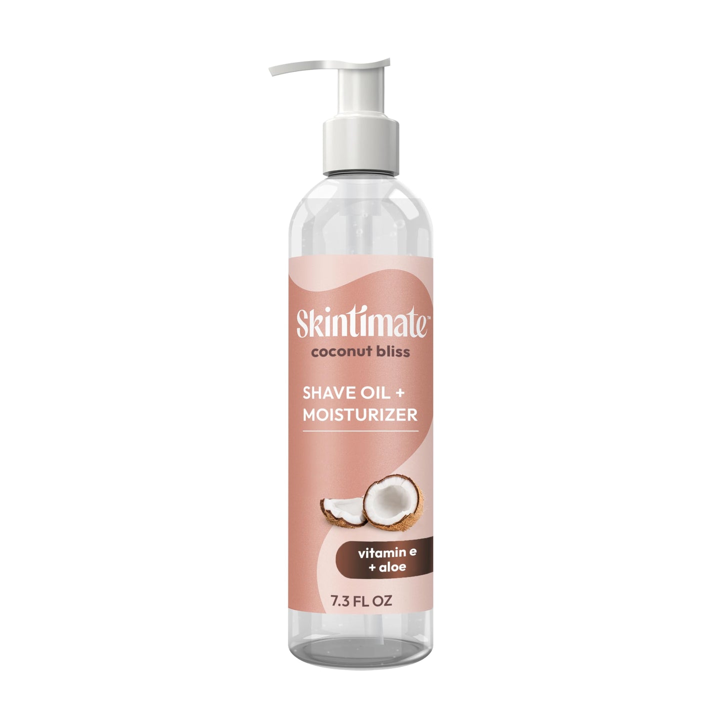 Skintimate 2-in-1 Shave Oil & Moisturizer, Coconut Bliss, 7.3oz | Shaving Oil, After Shave for Women Bikini Area Moisturizer with Vitamin E and Aloe Beauty and Personal Care Skintimate Default Title